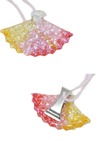 ふさ扇面クリップ2