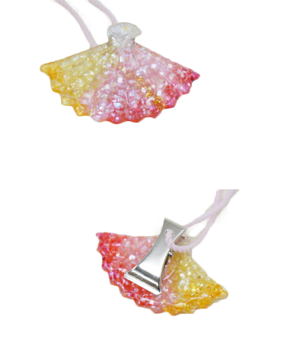 ふさ扇面クリップ2